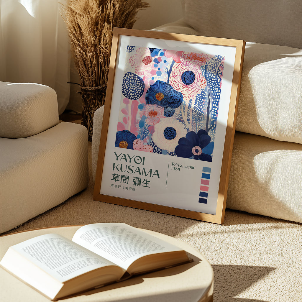 Yayoi Kusama Midnight Blossom Poster