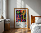 Yayoi Kusama Midnight Garden Poster
