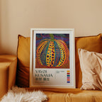 Yayoi Kusama Pumpkin Dots Poster