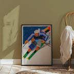 Alpine Descent Poster – i rum 1