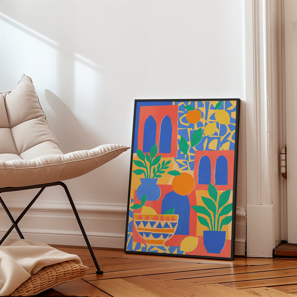 Arched Still Life Poster – i rum 5