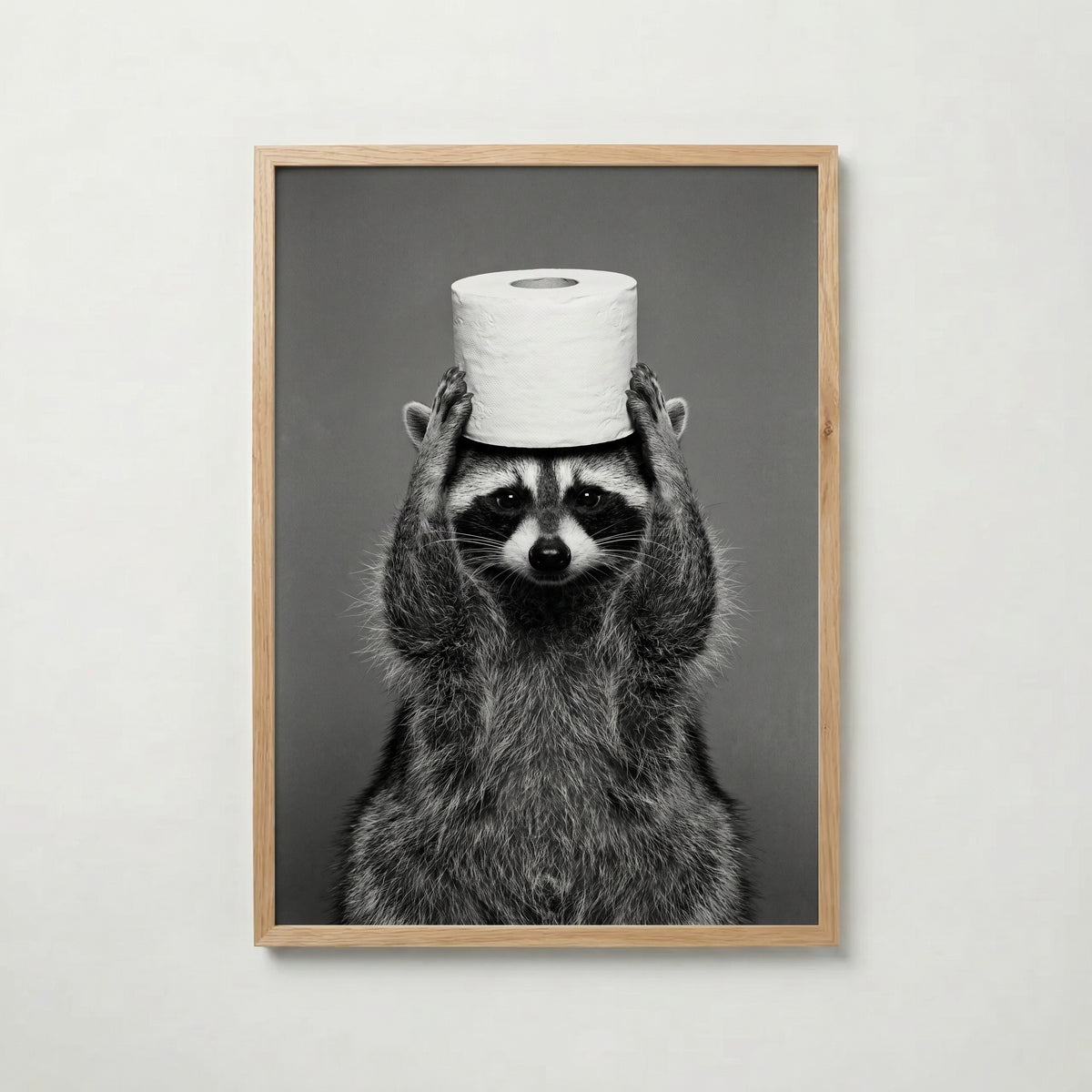 Bathroom Raccoon Poster – ekram