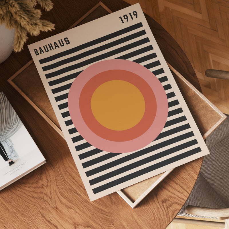 Bauhaus Harmony Poster
