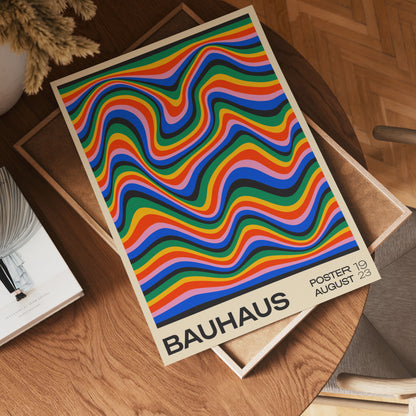 Bauhaus Waves Poster