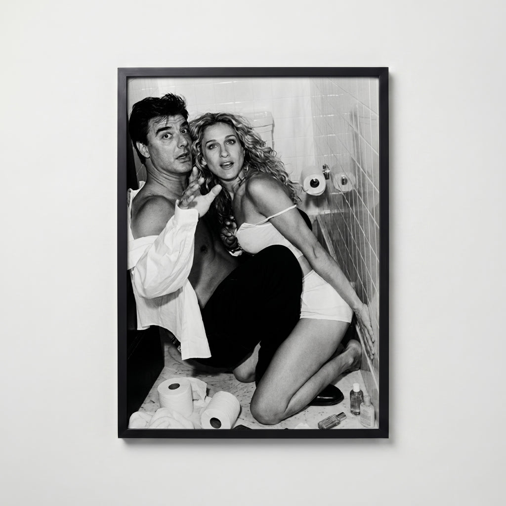 Bathroom Chaos Poster