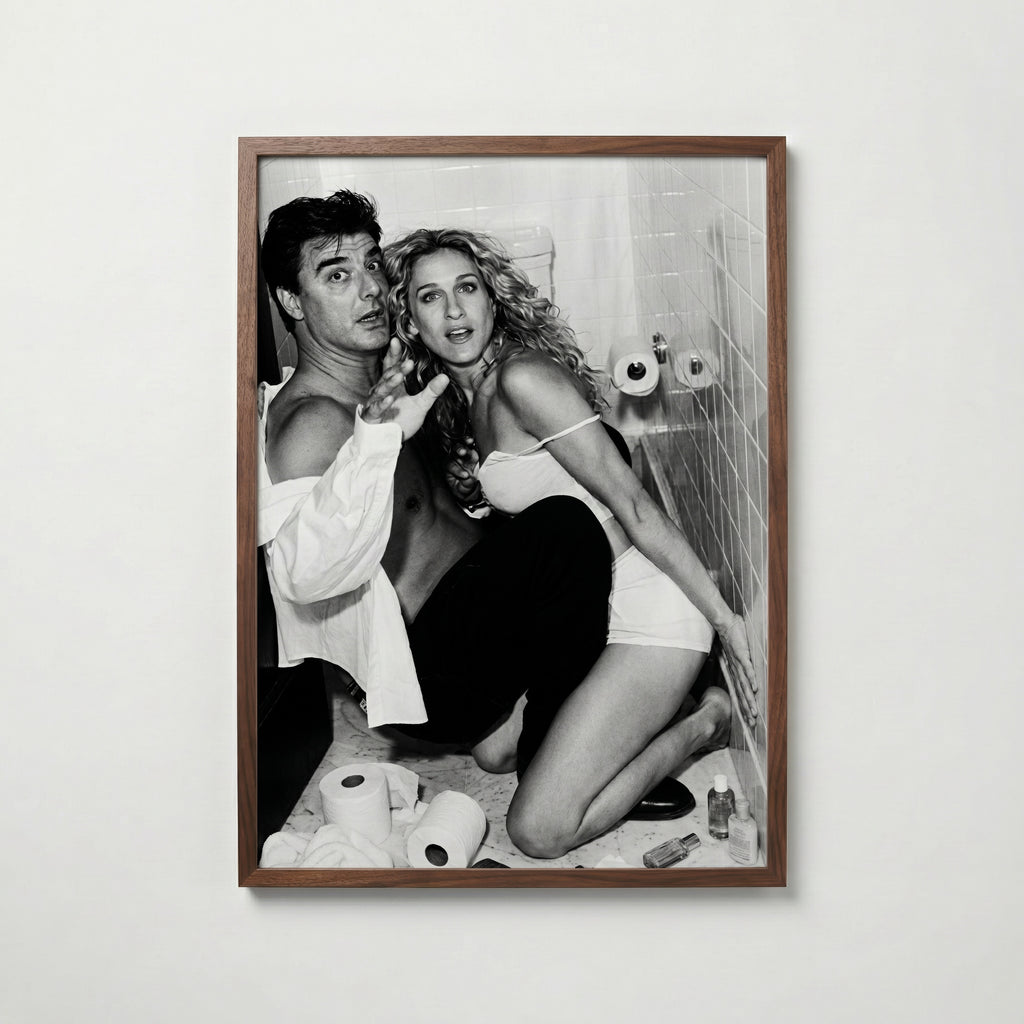 Bathroom Chaos Poster