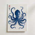 Bläckfisk Poster – canvas utan passepartout