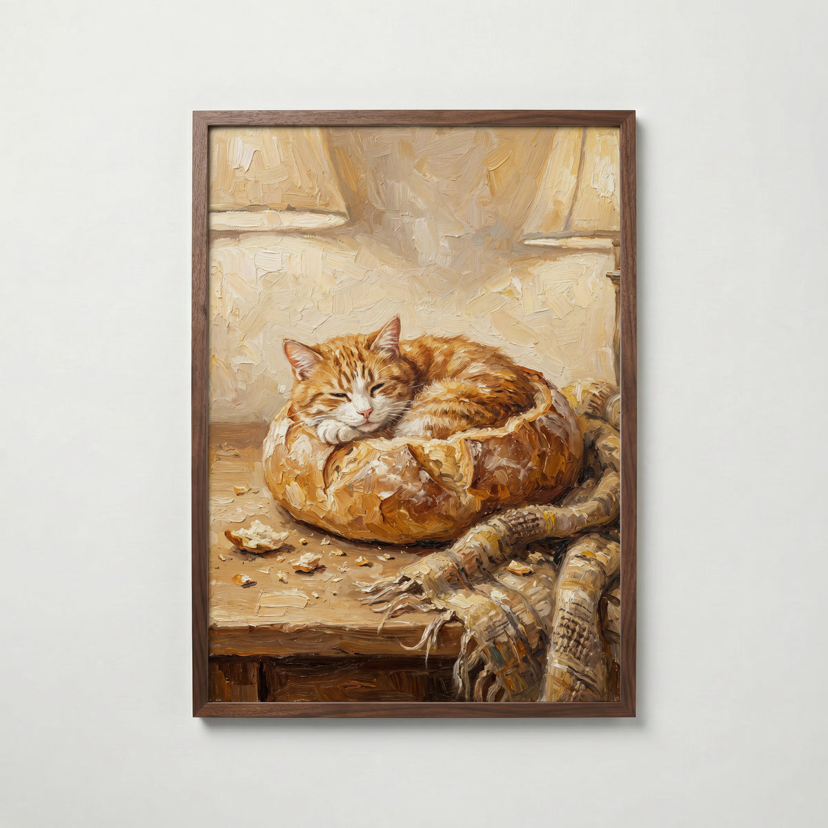 Bread Cat Poster – valnötsram