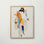 Brushed Figure Poster – ekram