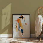 Brushed Figure Poster – i rum 3