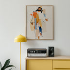 Brushed Figure Poster – i rum 5