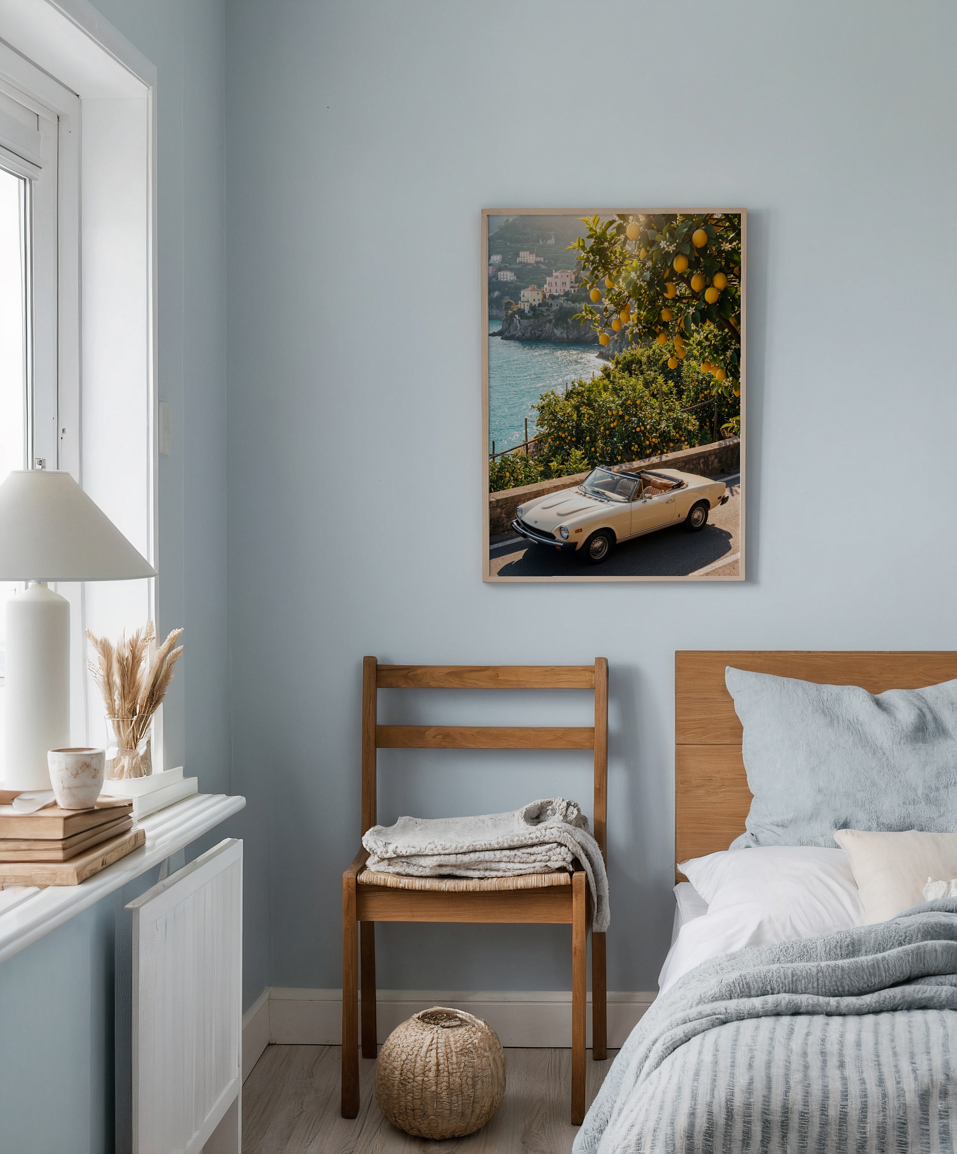 Cabriolet vid Citronlunden Poster – i rum 1