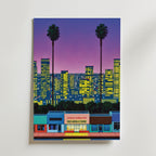 Hiroshi Nagai City Lights No.2 - utan passepartout