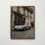 Classic Car Street Poster – valnötsram