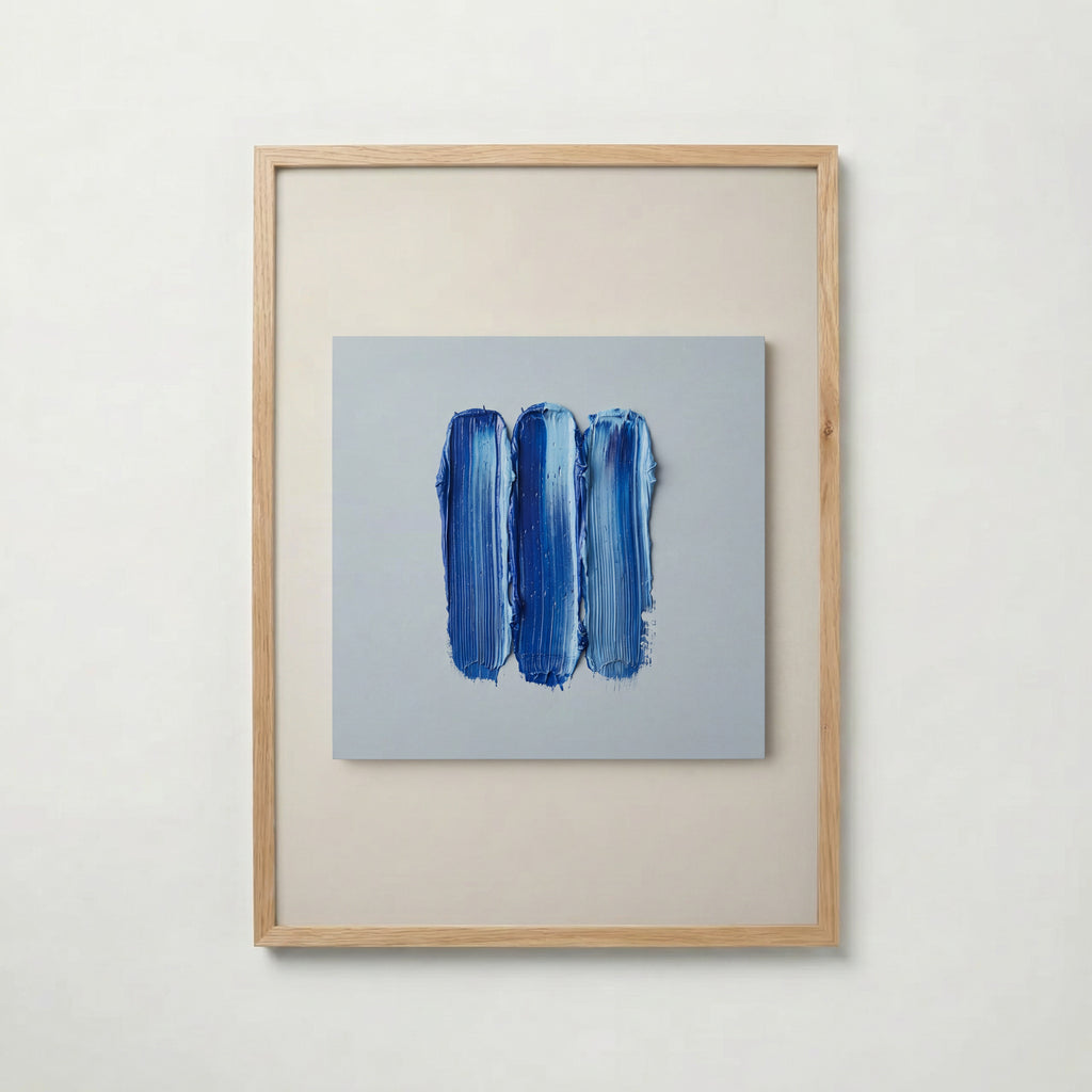 Cobalt Bands Poster – ekram
