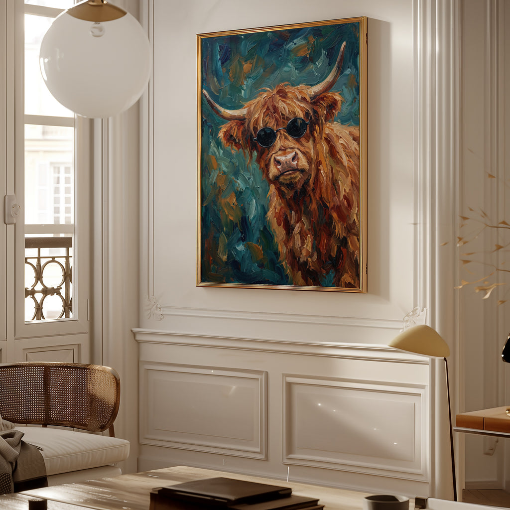 Cool Highland Poster – i rum 4