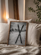 Crossed Skis Poster – i rum 5