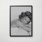 Curlers Muse Poster – svart ram