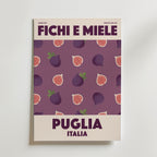 Figs and Honey Poster – canvas utan passepartout