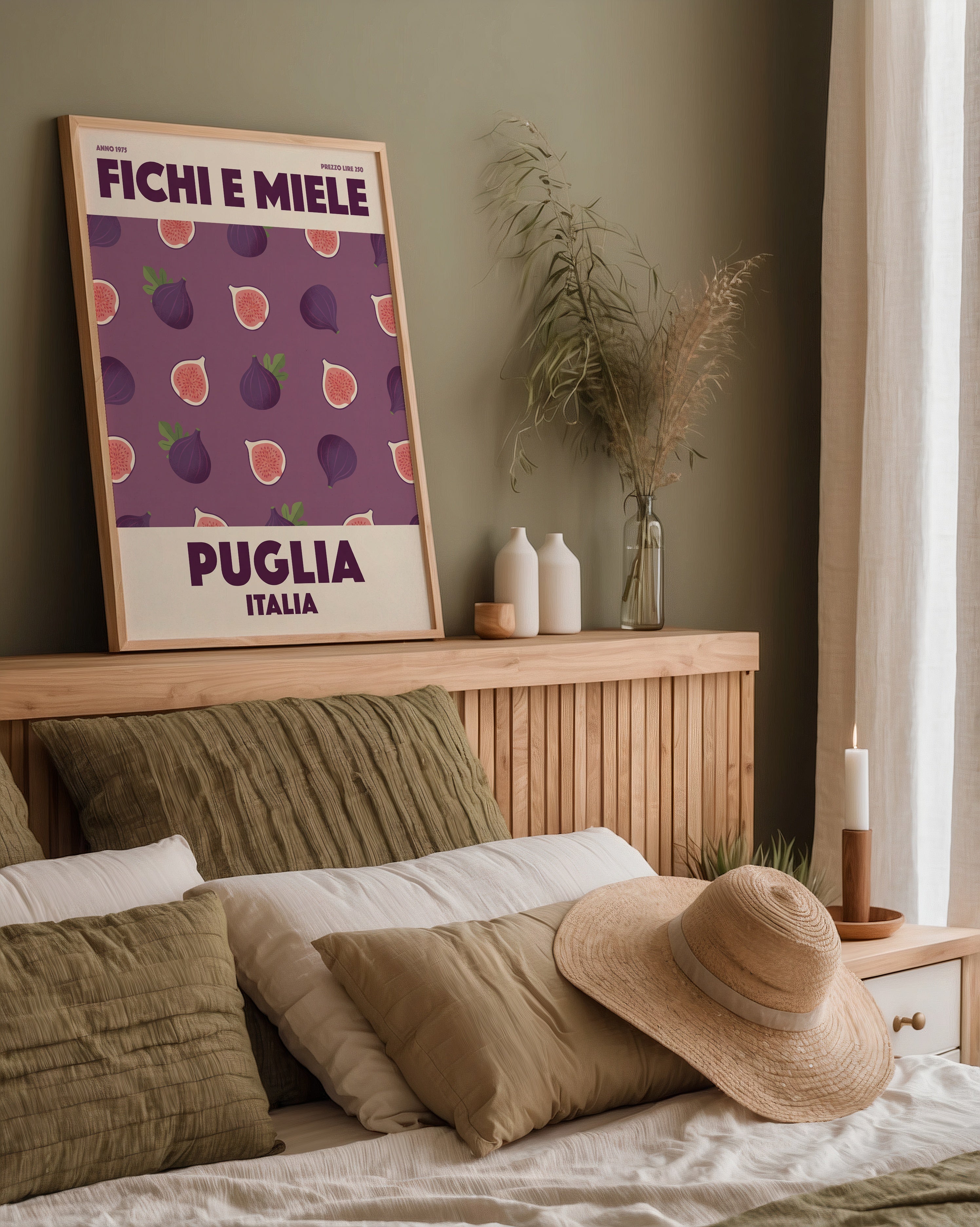Figs and Honey Poster – i rum 1
