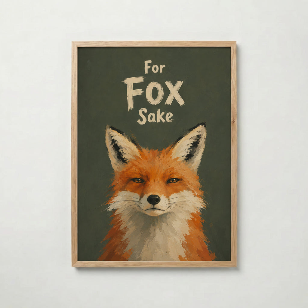 For Fox Sake Poster – ekram