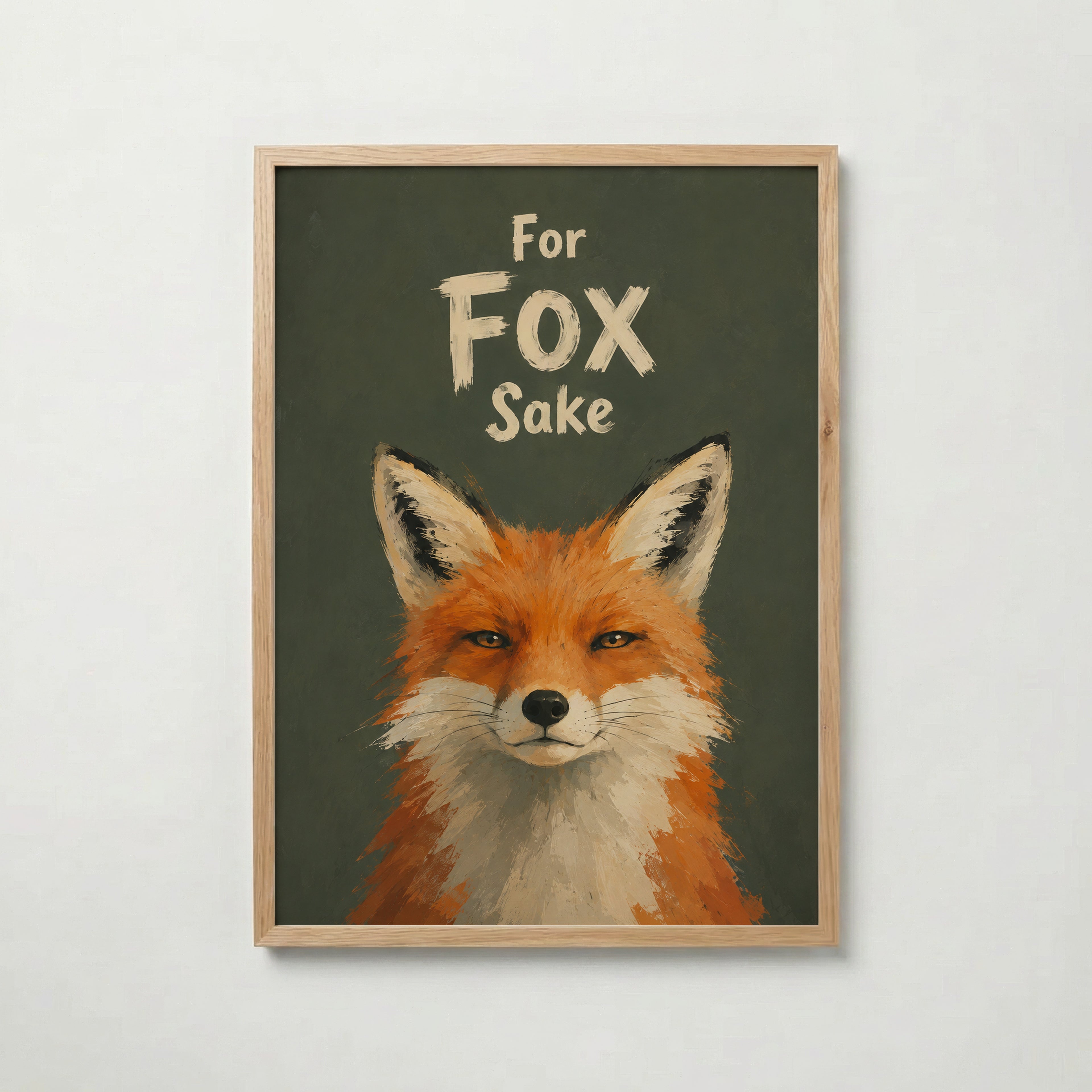 For Fox Sake Poster – ekram