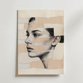 Fragmented Woman Poster – canvas utan passepartout