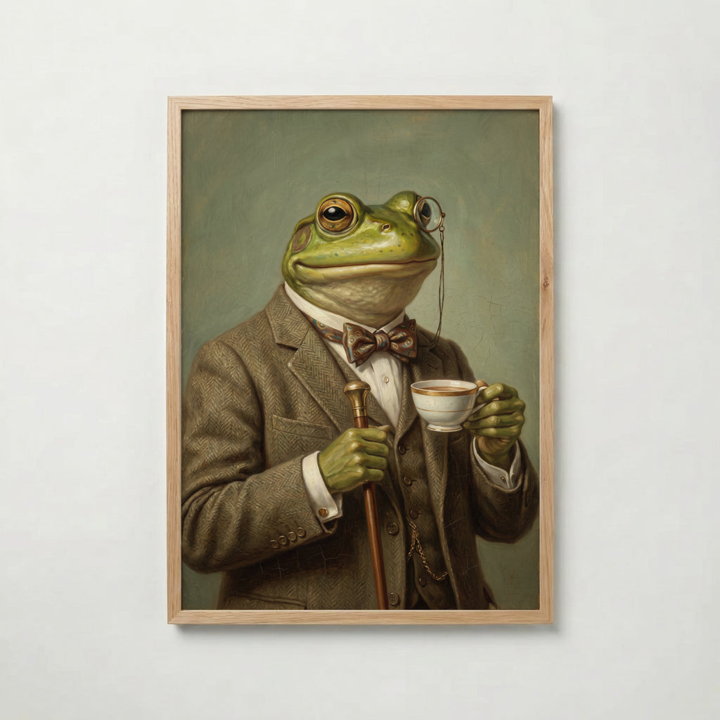 Gentleman Frog Poster – ekram