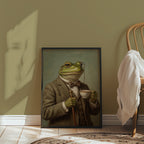 Gentleman Frog Poster – i rum 1
