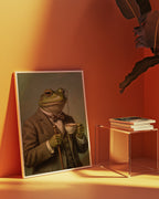 Gentleman Frog Poster – i rum 3