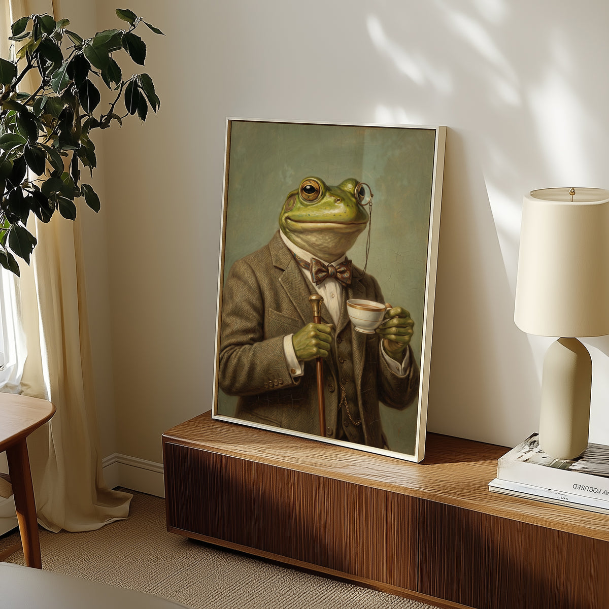 Gentleman Frog Poster – i rum 5