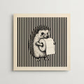 Bathroom Hedgehog Poster – produktbild