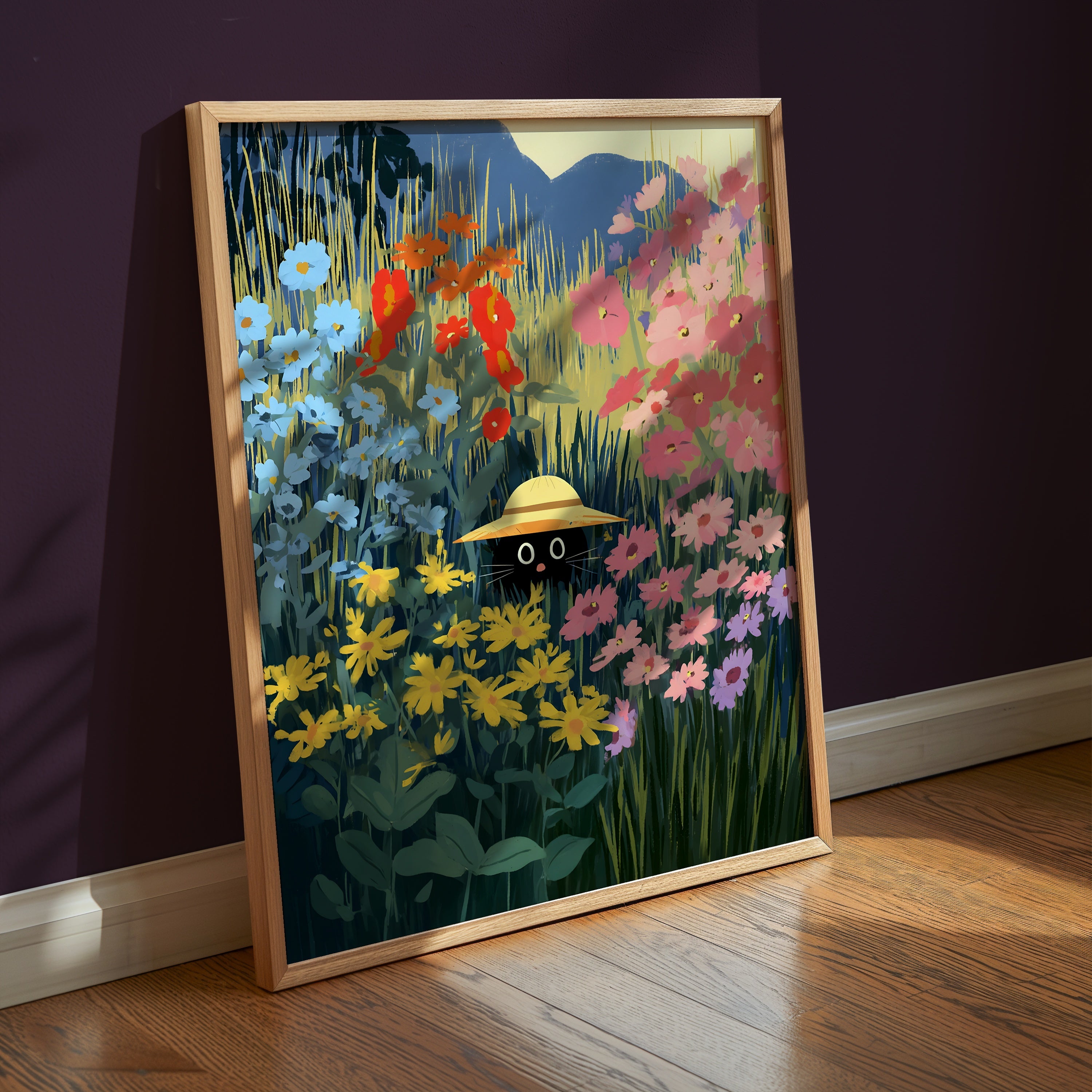 Hidden Meadow Explorer Poster room view 2
