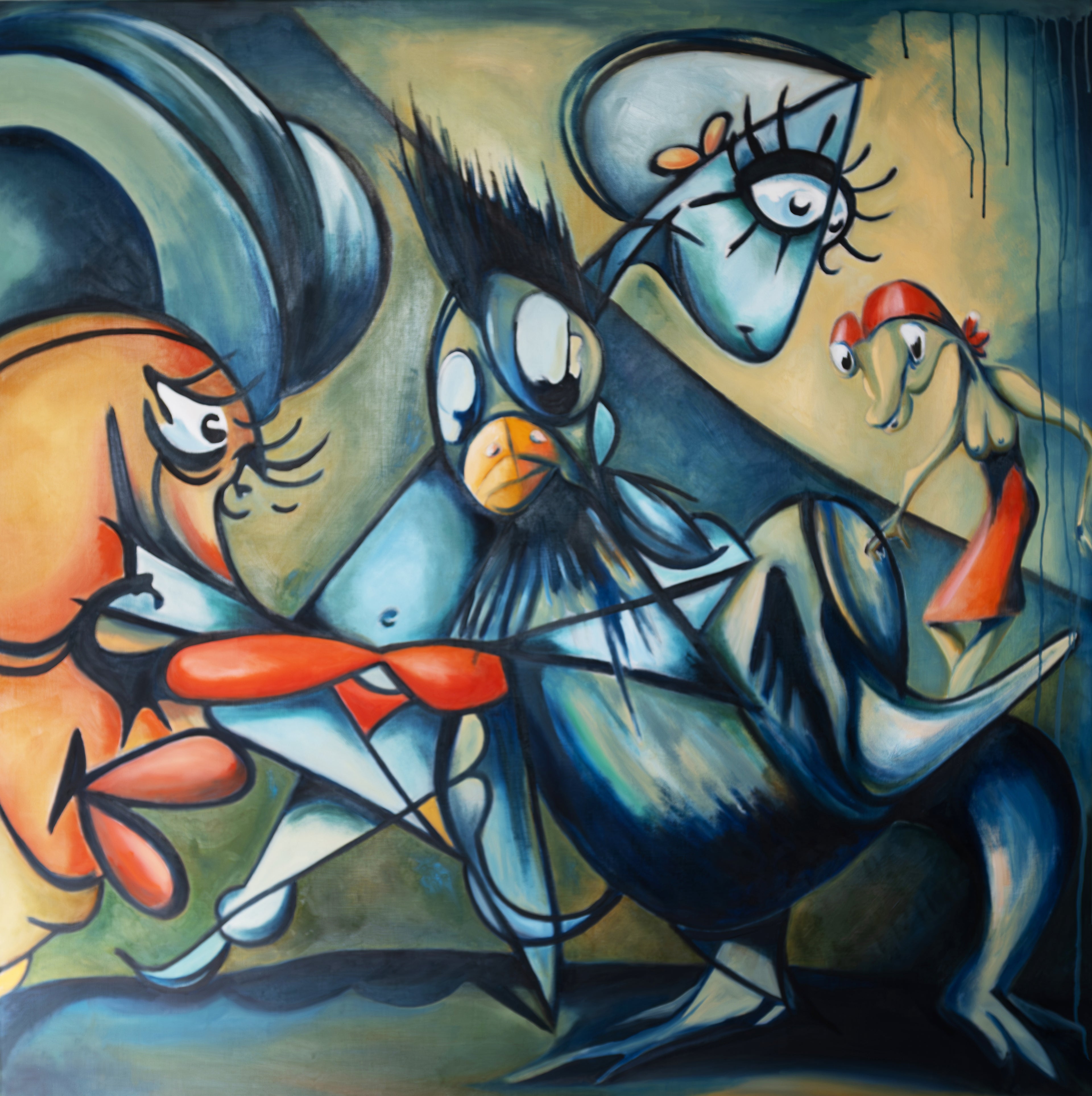 Stool Pigeon – originalverk av Tony Nilsson