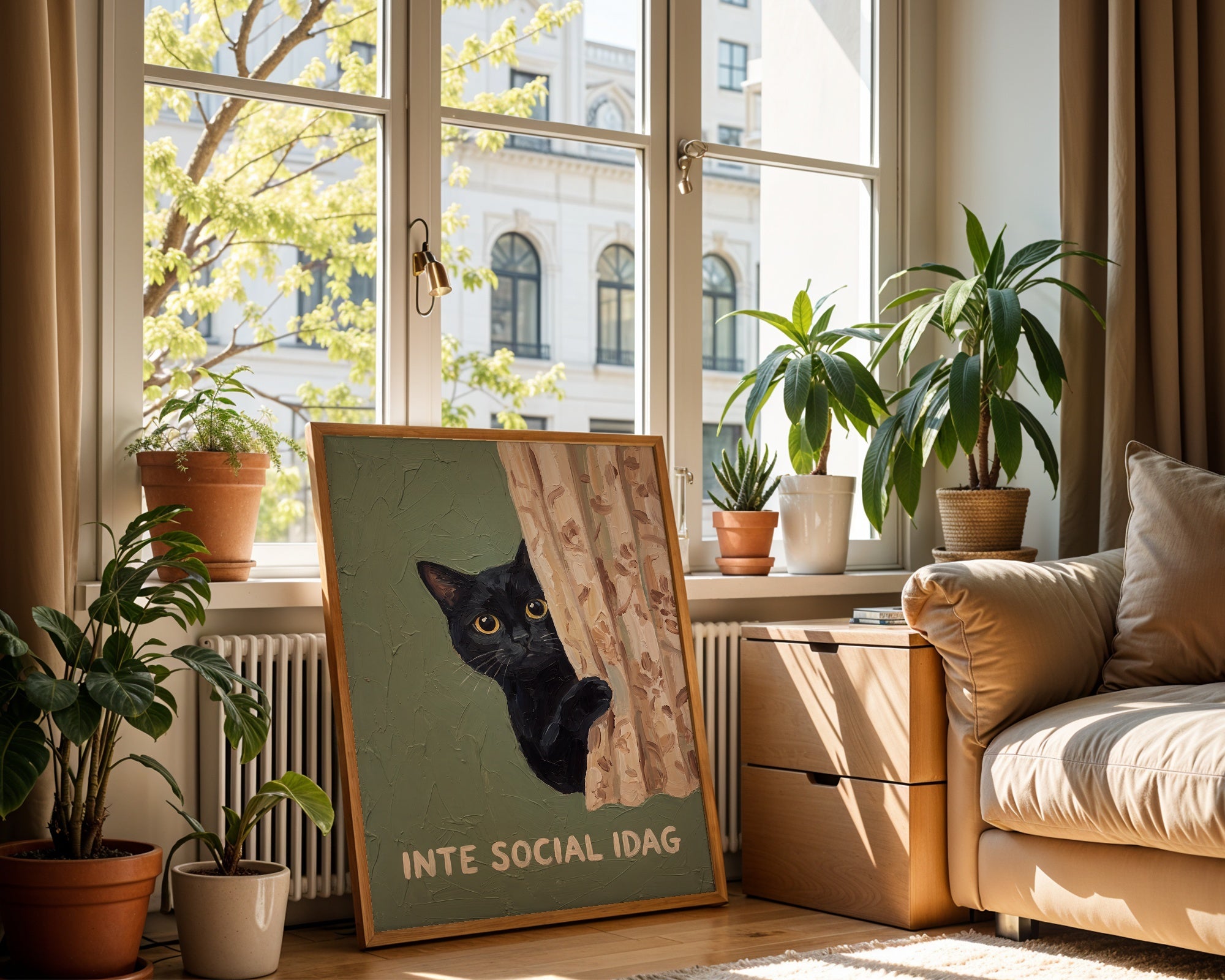 Inte Social Idag Poster – i rum 1