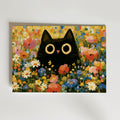 Blomsterängen Poster – canvas utan passepartout