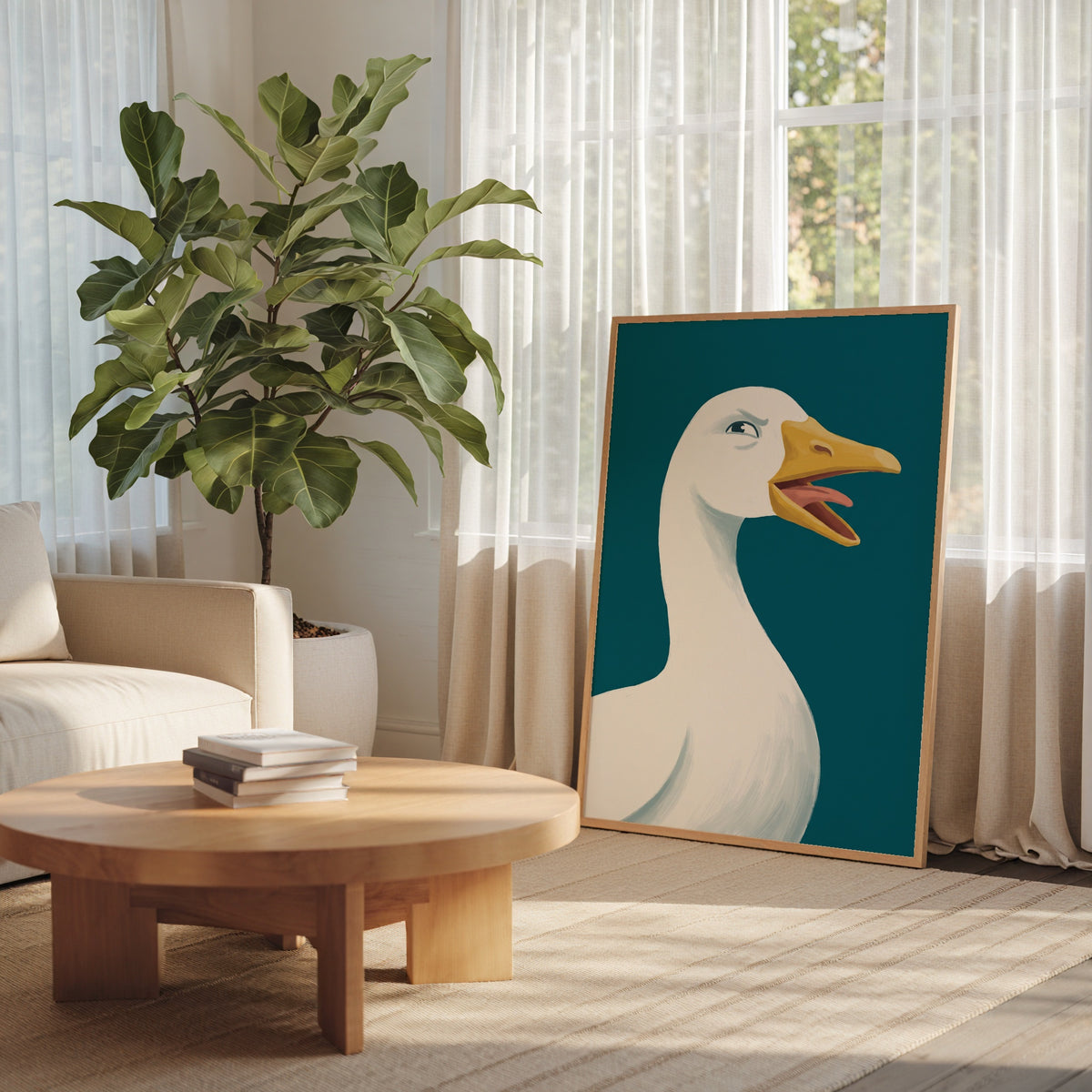 Loud Goose Poster – i rum 4