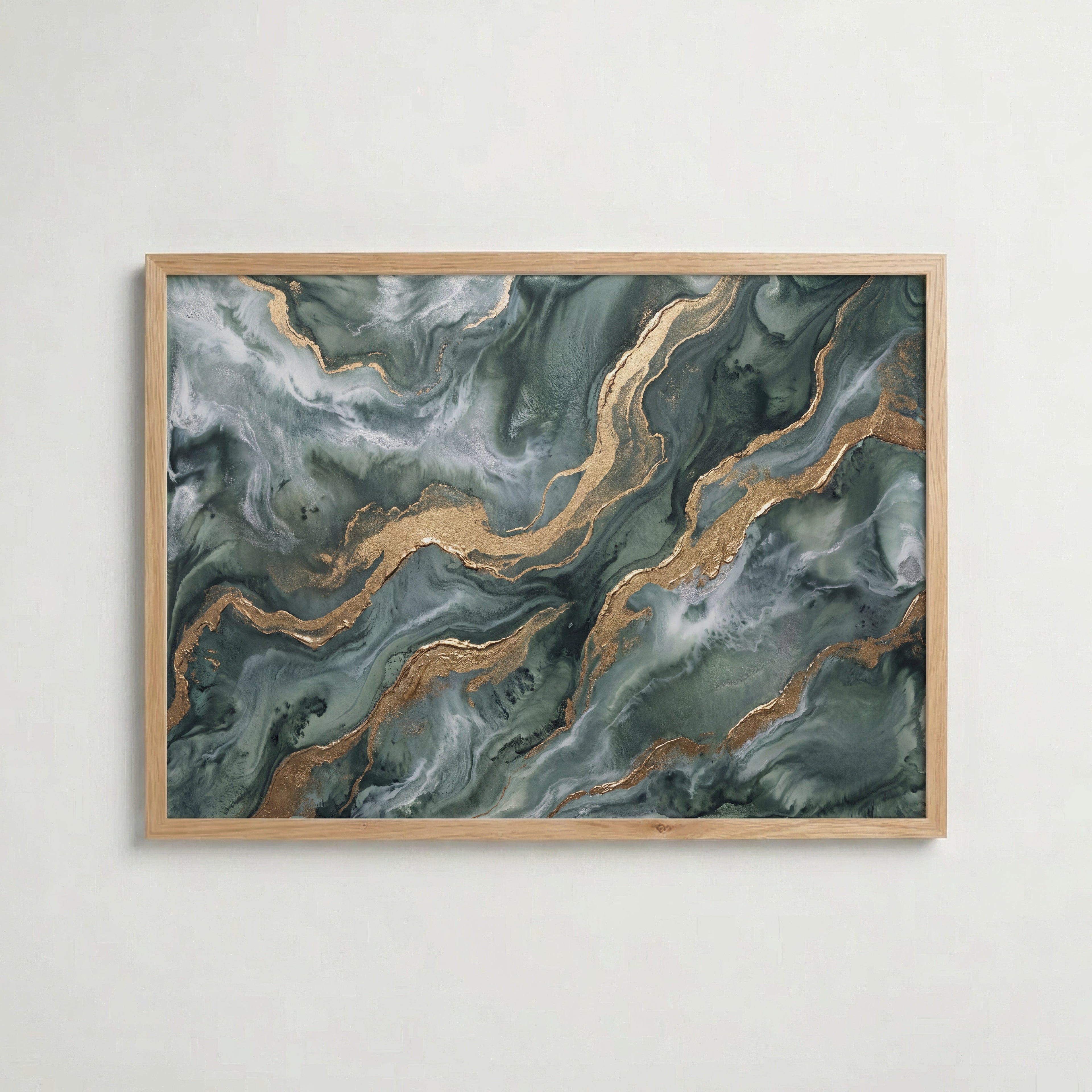 Emerald & Gold Poster – ekram