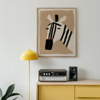 Minimal Zebra Poster – i rum 5