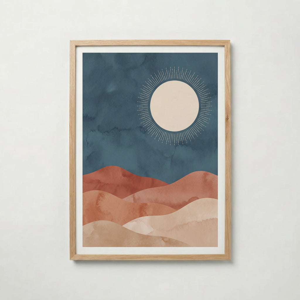 Desert Moon Poster – ekram