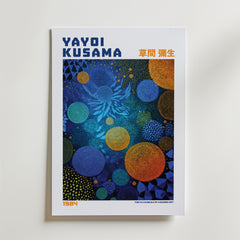 Yayoi Kusama Celestial Bloom 1984 Poster