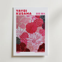 Yayoi Kusama Blushing Petals 1984 Poster
