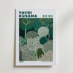 Yayoi Kusama Emerald Canopy 1984 Poster