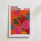 Yayoi Kusama Crimson Petal Symphony 1984 Poster