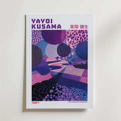 Yayoi Kusama Cosmic Path Poster
