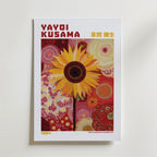 Yayoi Kusama Sunflower Dots 1984 Poster