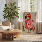 Neon Flamingo Poster – i rum 4