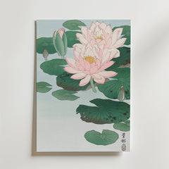 Ohara Koson Lotus Serenity Poster