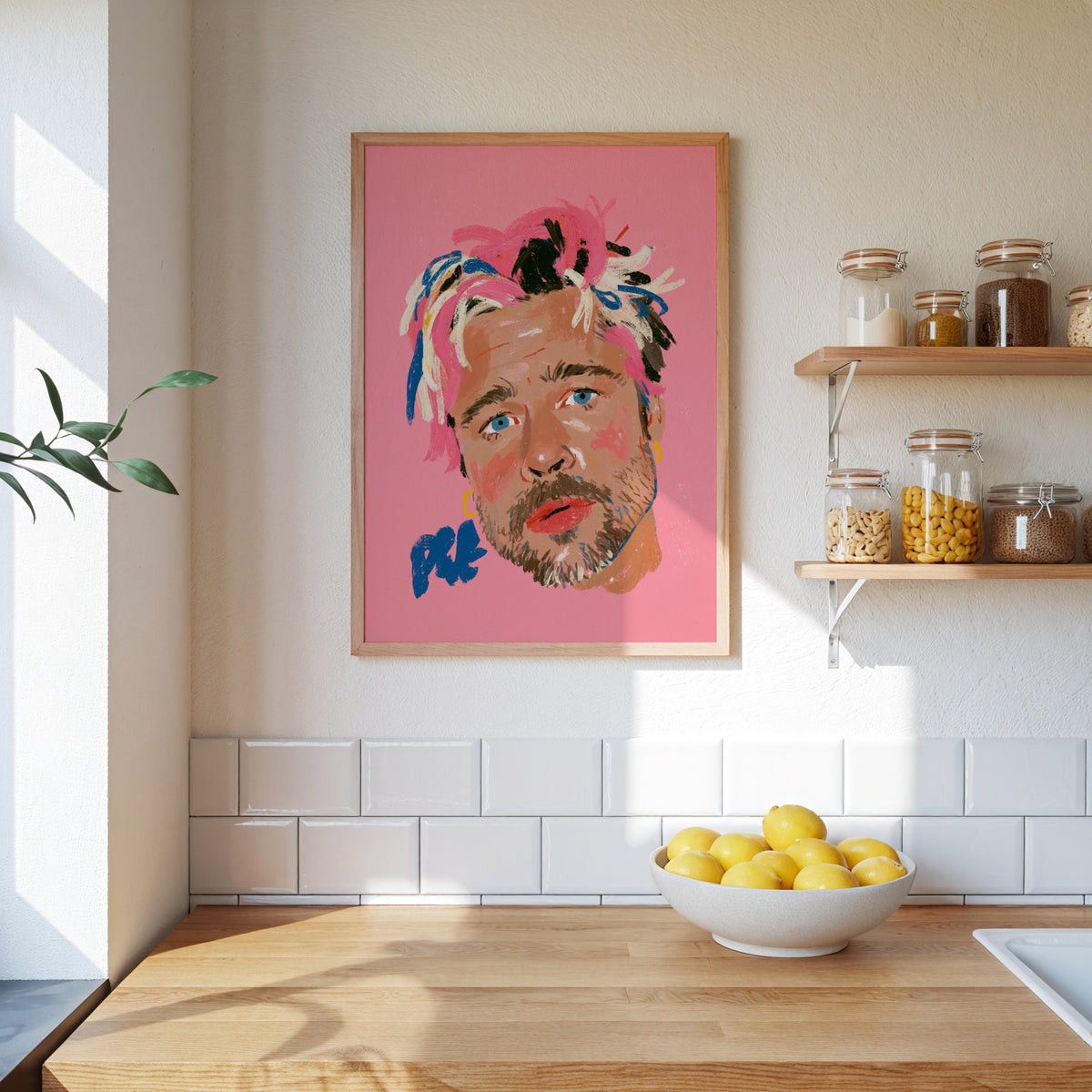 Paint Splash Portrait Poster – i rum 1
