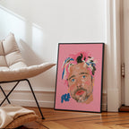 Paint Splash Portrait Poster – i rum 3